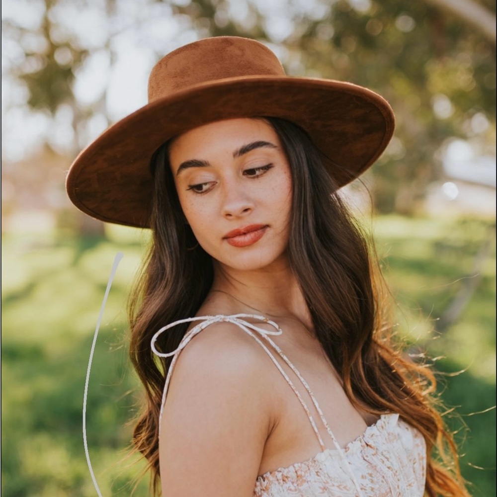 Stylish Brown Wide-Brim Hat for Outdoor Adventures